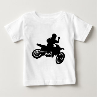 Motocross-Fahrrad-Peitsche Baby T-shirt