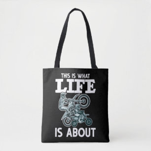 Motocross Familie Vater Son Dirt Bike Tasche