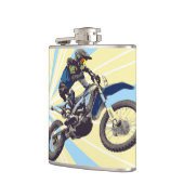 Motocross Flachmann (Links)
