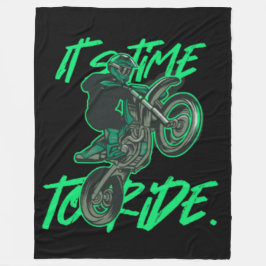 Motocross Fleecedecke