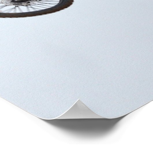 Motocross Flying High Poster (Ecke)