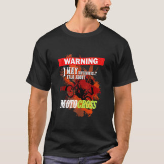 Motocross für Jugendliche Idee Dirtbike Biker Männ T-Shirt