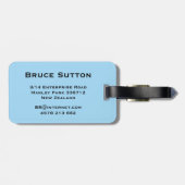 Motocross Gepäckanhänger (Rückseite horizontal)