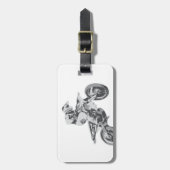 Motocross Gepäckanhänger (Vorderseite vertikal)