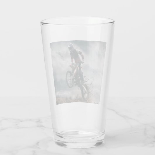 Motocross Glas (Rückseite)