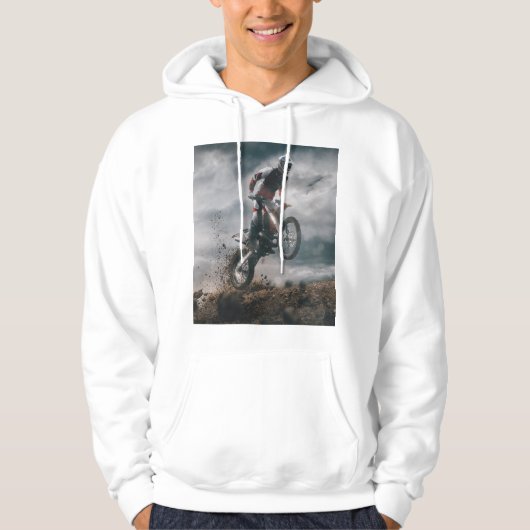 Motocross Hoodie (Vorderseite)