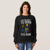 Motocross Im Ready To Crush 4th Grade Dirt Bike Bo Sweatshirt (Vorne ganz)