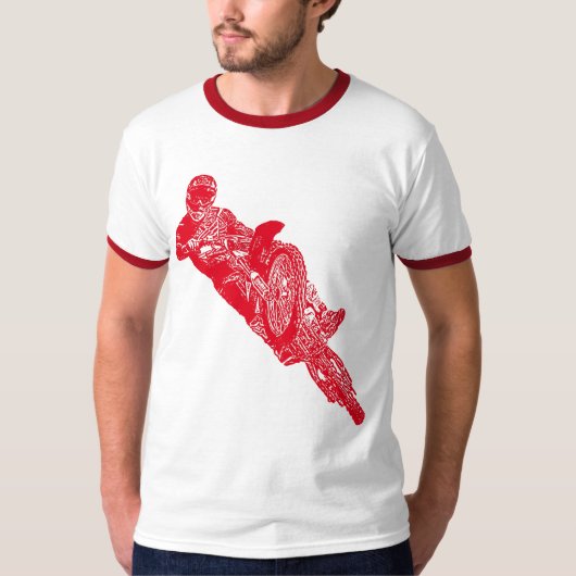 Motocross ist Leben T-Shirt (Vorderseite)