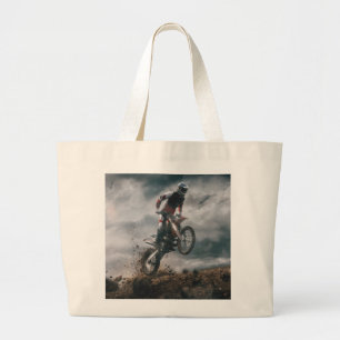 Motocross Jumbo Stoffbeutel