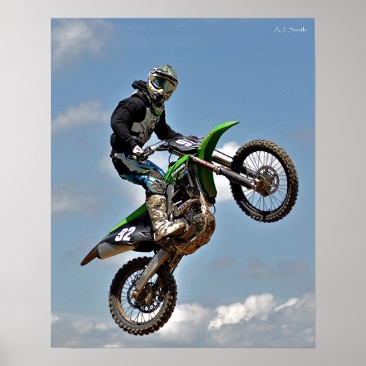 Motocross Jump Poster (Vorne)