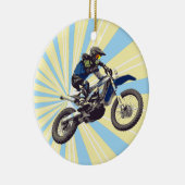 Motocross Keramik Ornament (Rechts)