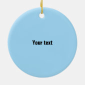 Motocross Keramik Ornament (Hinten)