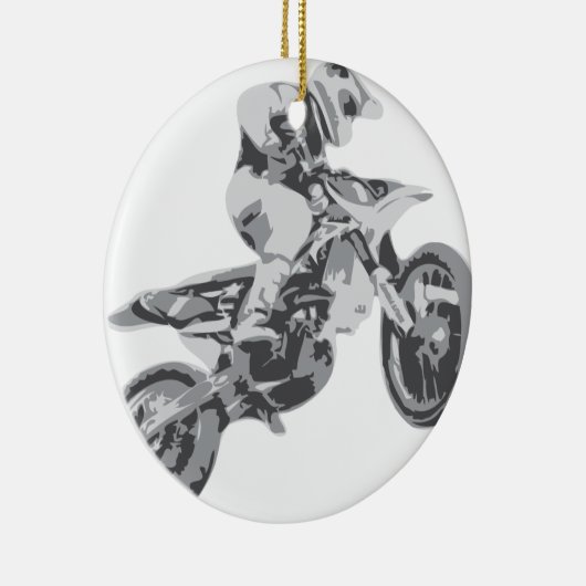 Motocross Keramikornament (Rechts)