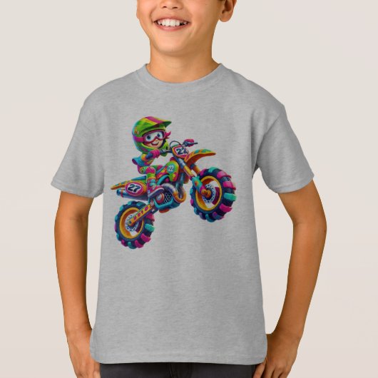 Motocross Kid T-Shirt (Vorderseite)