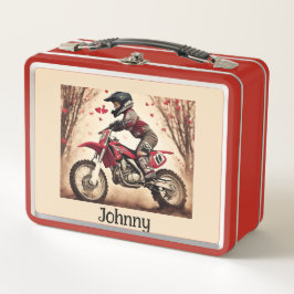Motocross Kidd Personalisiert Lunch Box