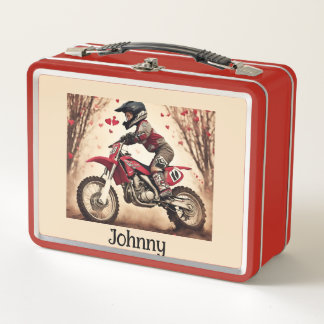 Motocross Kidd Personalisiert Lunch Box
