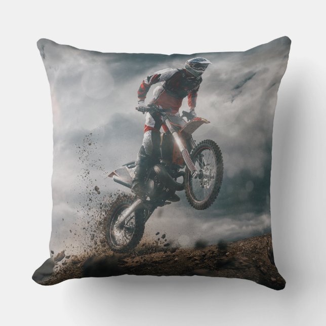 Motocross Kissen (Vorderseite)