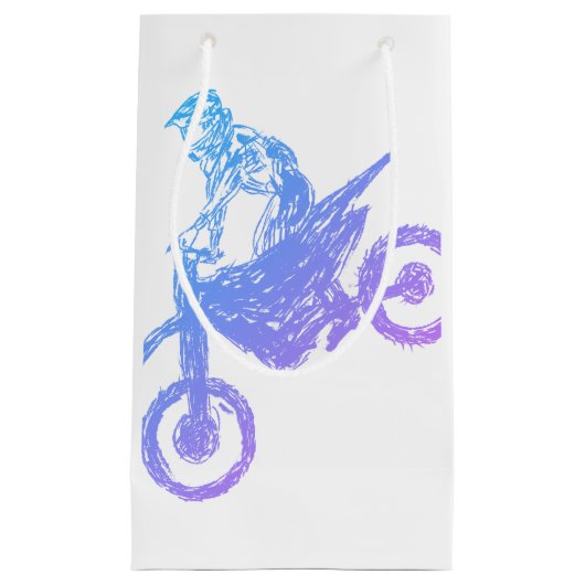 Motocross Kleine Geschenktüte (Vorderseite)