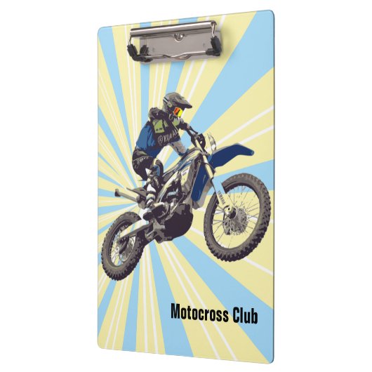 Motocross Klemmbrett (Links)