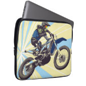 Motocross Laptopschutzhülle (Vorne Rechts)