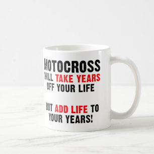 Motocross Leben Für Deine Jahre Dirt Bike Lustiger Kaffeetasse