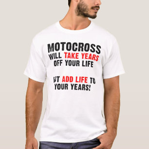 Motocross Life zu Ihrem Jahr Funny Dirt Bike Shirt