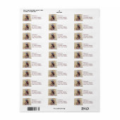 Motocross Mailing Labels (Vorne)