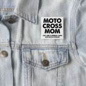 Motocross Mama Funny Dirt Bike Button Abzeichen Bu (Beispiel)