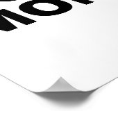 Motocross Mama Funny Poster (Ecke)