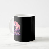 Motocross Mama Kaffeetasse (Vorderseite Links)