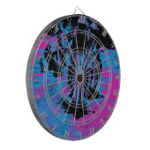 Motocross-Meister "Geboren zu Race" Racer Dartscheibe (Vorderseite Links)