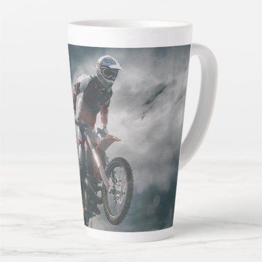 Motocross Milchtasse (Rechte Ecke)