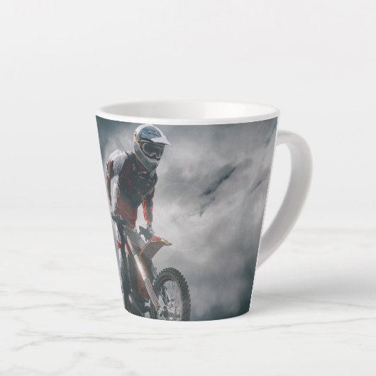 Motocross Milchtasse (Rechte Ecke)