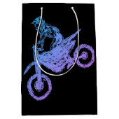 Motocross Mittlere Geschenktüte (Vorderseite)