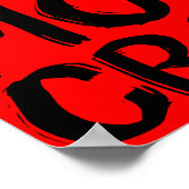 Motocross Moderation Poster (Ecke)