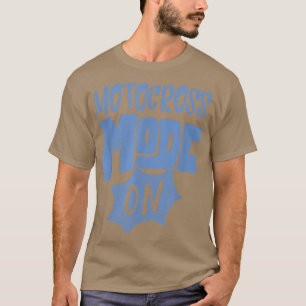 Motocross-Modus auf dem lustigen Motocross-Biker T-Shirt