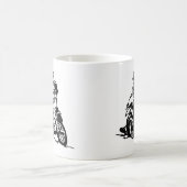 Motocross-Motorrad Kaffeetasse (Mittel)