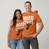 Motocross Motorrad Pop Art T-Shirt (Unisex)