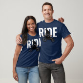 Motocross Motorrad Pop T-Shirt (Unisex)