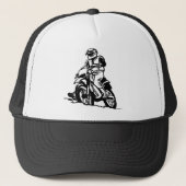 Motocross-Motorrad Truckerkappe (Vorderseite)