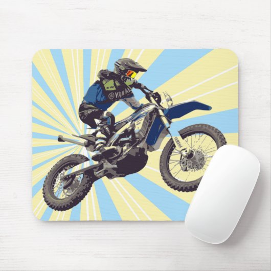 Motocross Mousepad (Mit Mouse)