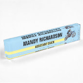 Motocross Namensplakette