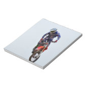 Motocross Notizblock (Rotiert)