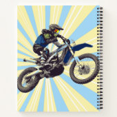 Motocross Notizblock (Rückseite)