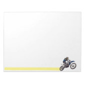 Motocross Notizblock (Vorderseite)
