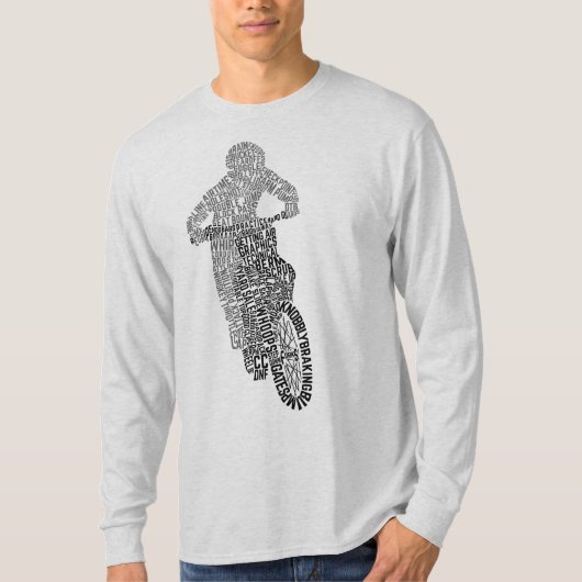 Motocross Off Road Trial Bike T-Shirt (Vorderseite)