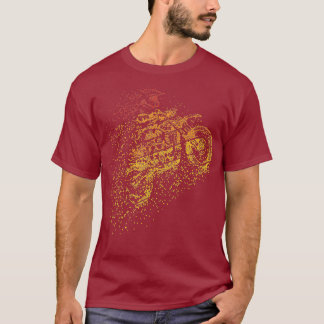 Motocross Offroad Jump Dirtbike Motorrad Biker T-Shirt
