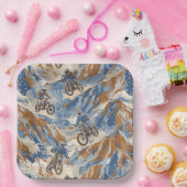 Motocross pappteller (Party)