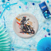 Motocross Party Napkins Pappteller (Party)