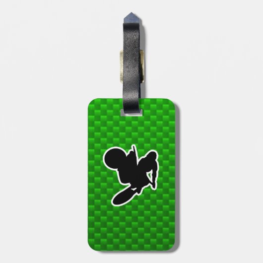 Motocross-Peitsche Gepäckanhänger (Rückseite vertikal)